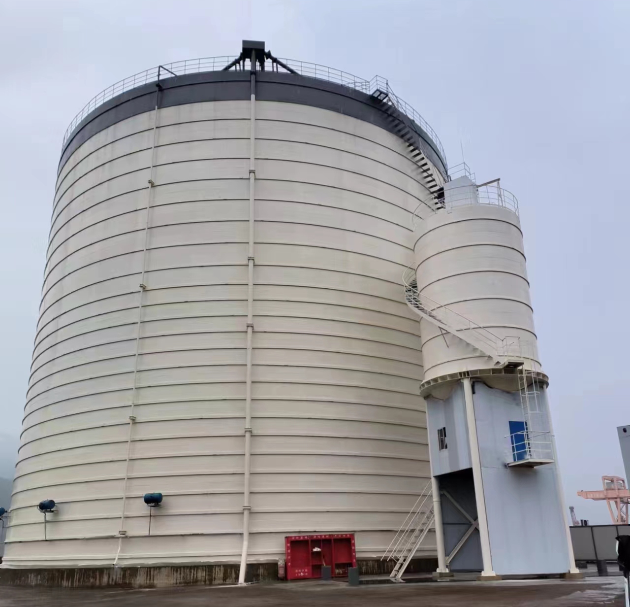 长顺10万吨水泥钢板库